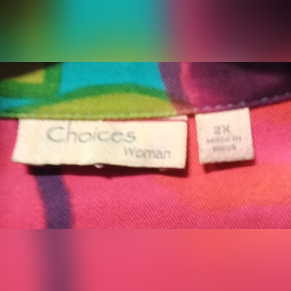 Choices Artsy denim Jacket - Picture 3 of 8